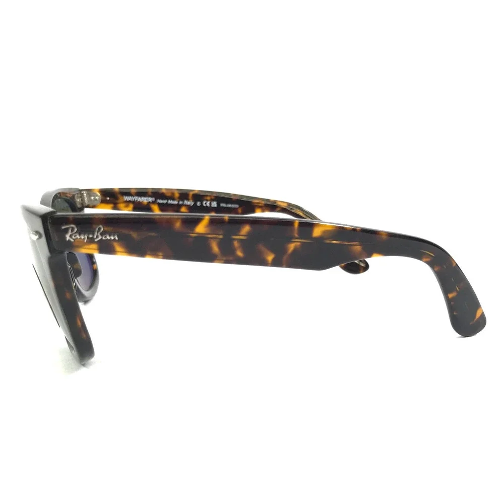 Ray-Ban Sunglasses WAYFARER RB2140 902/58 Tortoise Frames Green Polarized Lenses